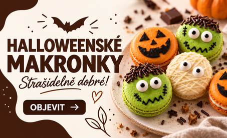 HALLOWEENSKÉ MAKRONKY 2026