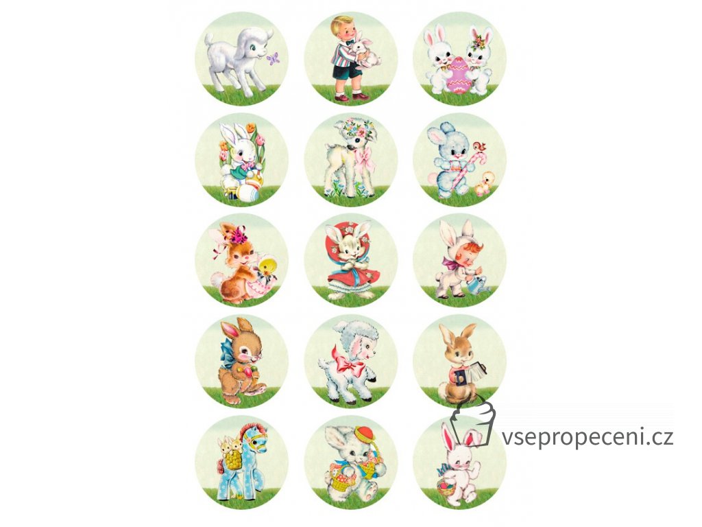 papel de azucar n 836 pascua vintage