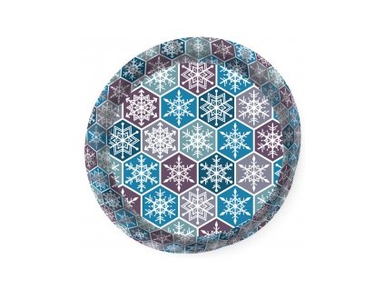 CUKRÁŘSKÉ KOŠÍČKY SNĚHOVÉ VLOČKY  50 ks