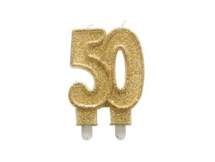 DORTOVÁ SVÍČKA ZLATÁ 50