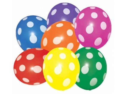 BALONKY BAREVNÉ PUNTÍKY