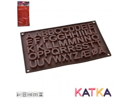 SILIKONOVÁ FORMIČKA ABECEDA