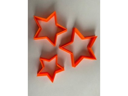 PLASTOVÉ VYKRAJOVÁTKO VAJÍČKO HVĚZDIČKY  II