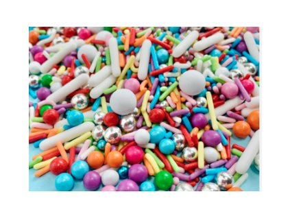 CUKROVÝ MIX RAINBOW  100 g