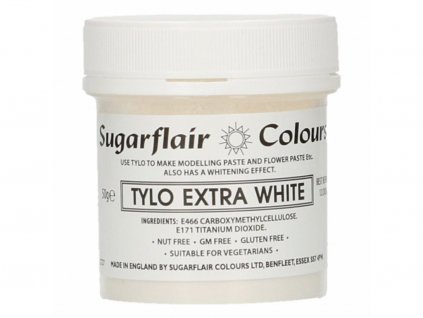 20878 r301 tylo extra white 50 g sugarflair