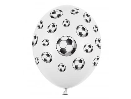 0022265 balonky s potiskem fotbalove mice 30 cm 50 ks