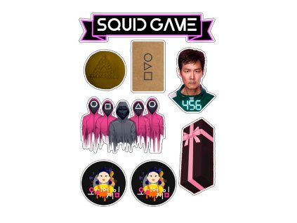 JEDLÝ PAPÍR SQUID GAME IV