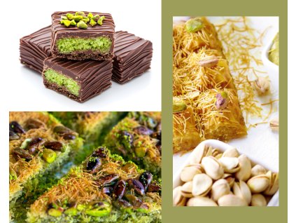 PISTÁCIOVÁ NÁPLŇ S KATAIFI - DO DUBAJSKÉ ČOKOLÁDY 500 G