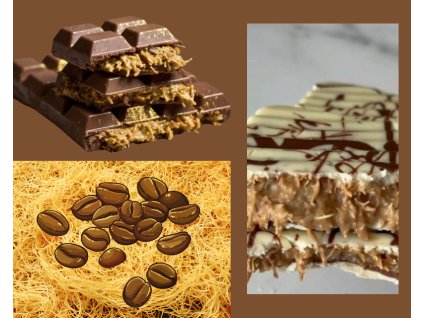KÁVOVÁ NÁPLŇ S KATAIFI - DO DUBAJSKÉ ČOKOLÁDY 500 G