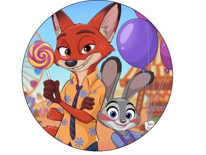 JEDLÝ PAPÍR JUDY A NICK ZOOTROPOLIS 3