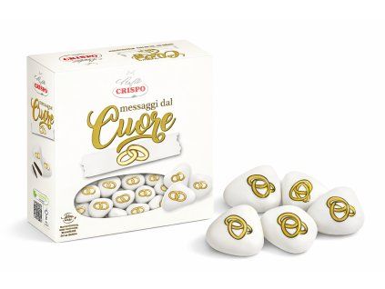 Crispo cukroví srdce a prstýnky
