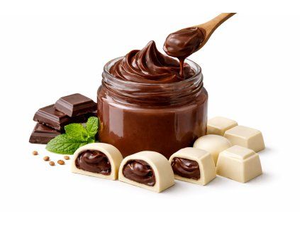 Čokoládová rozkoš s bílými pralinkami