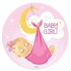 oblea baby girl 1 dekora