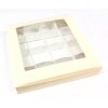 krabicka na pralinky 16 x 16 cm na 16 kusu