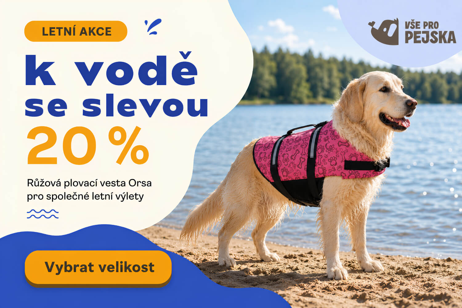 Plovací vesty pro psy - vsepropejska.cz