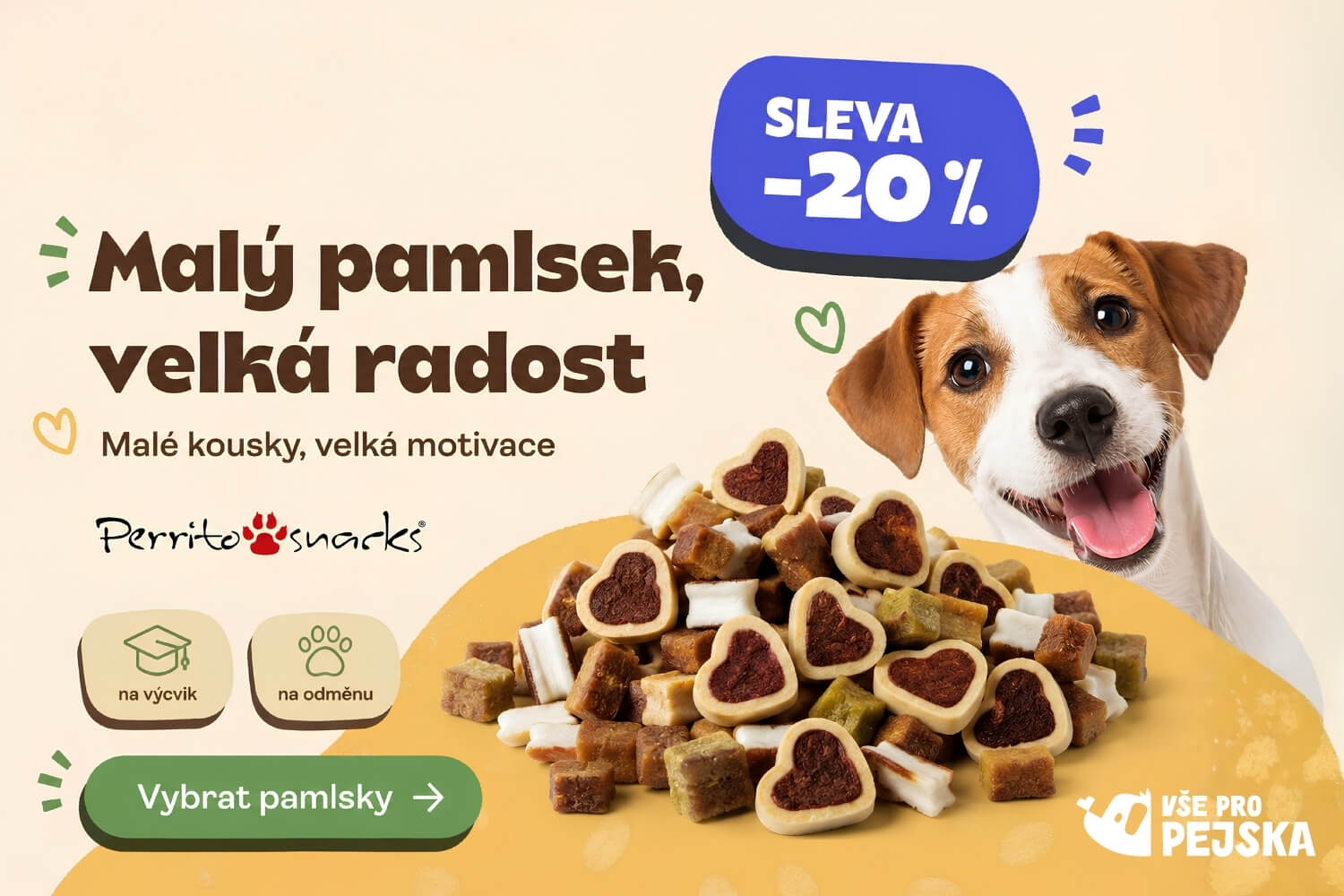 Pamlsky pro psy - vsepropejska.cz