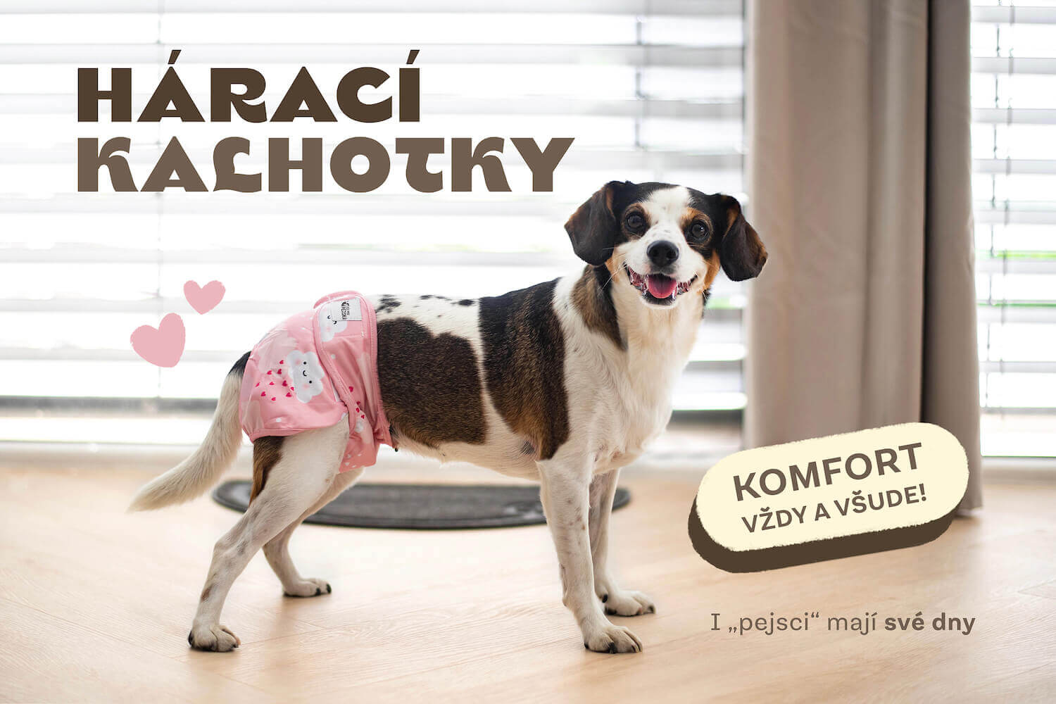 Hárací kalhotky pro psy - vsepropejska.cz