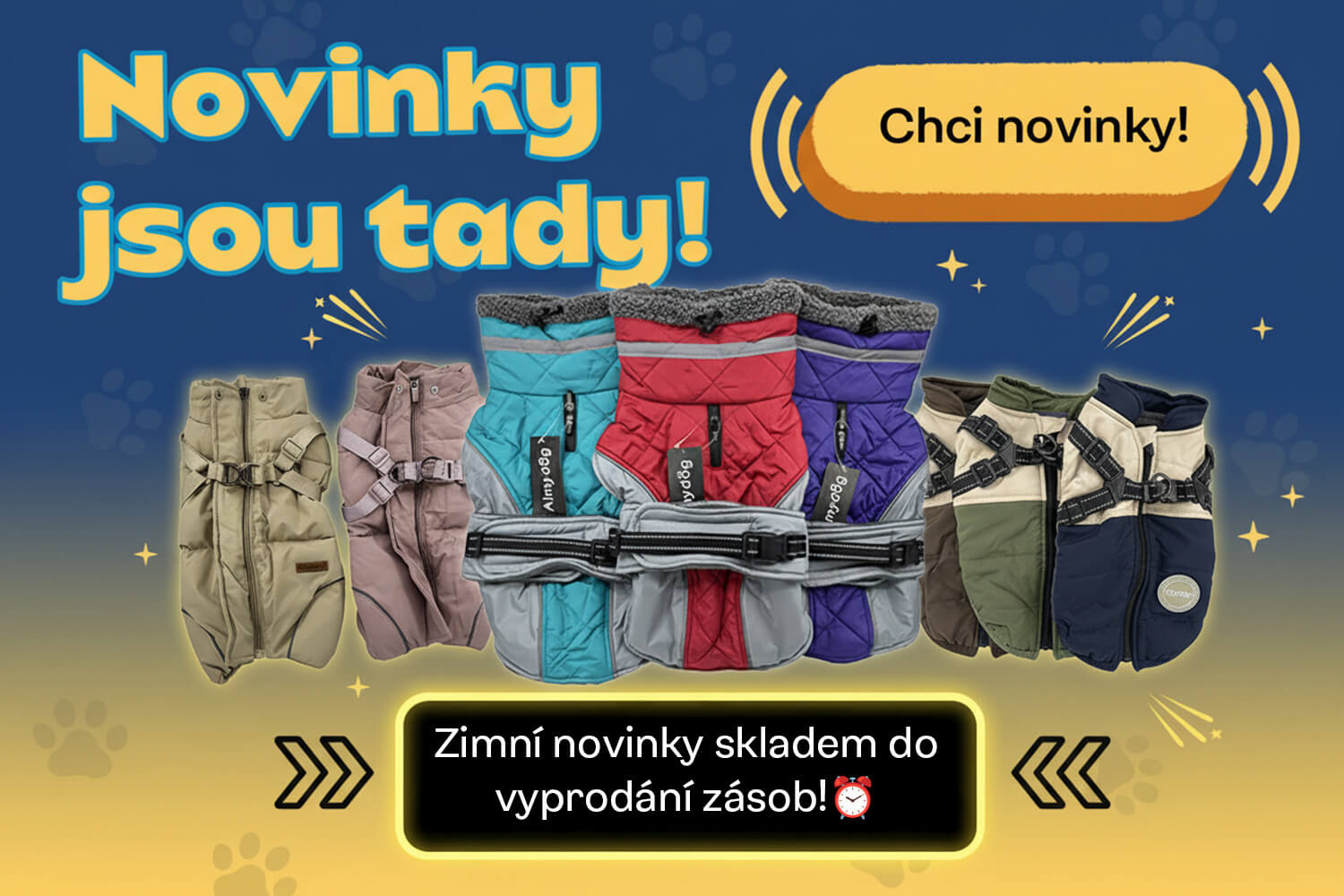 NOVOROČNÍ VÝPRODEJ - vsepropejska.cz