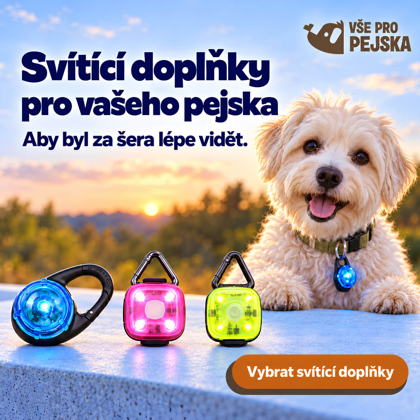 Svítící přívěšky