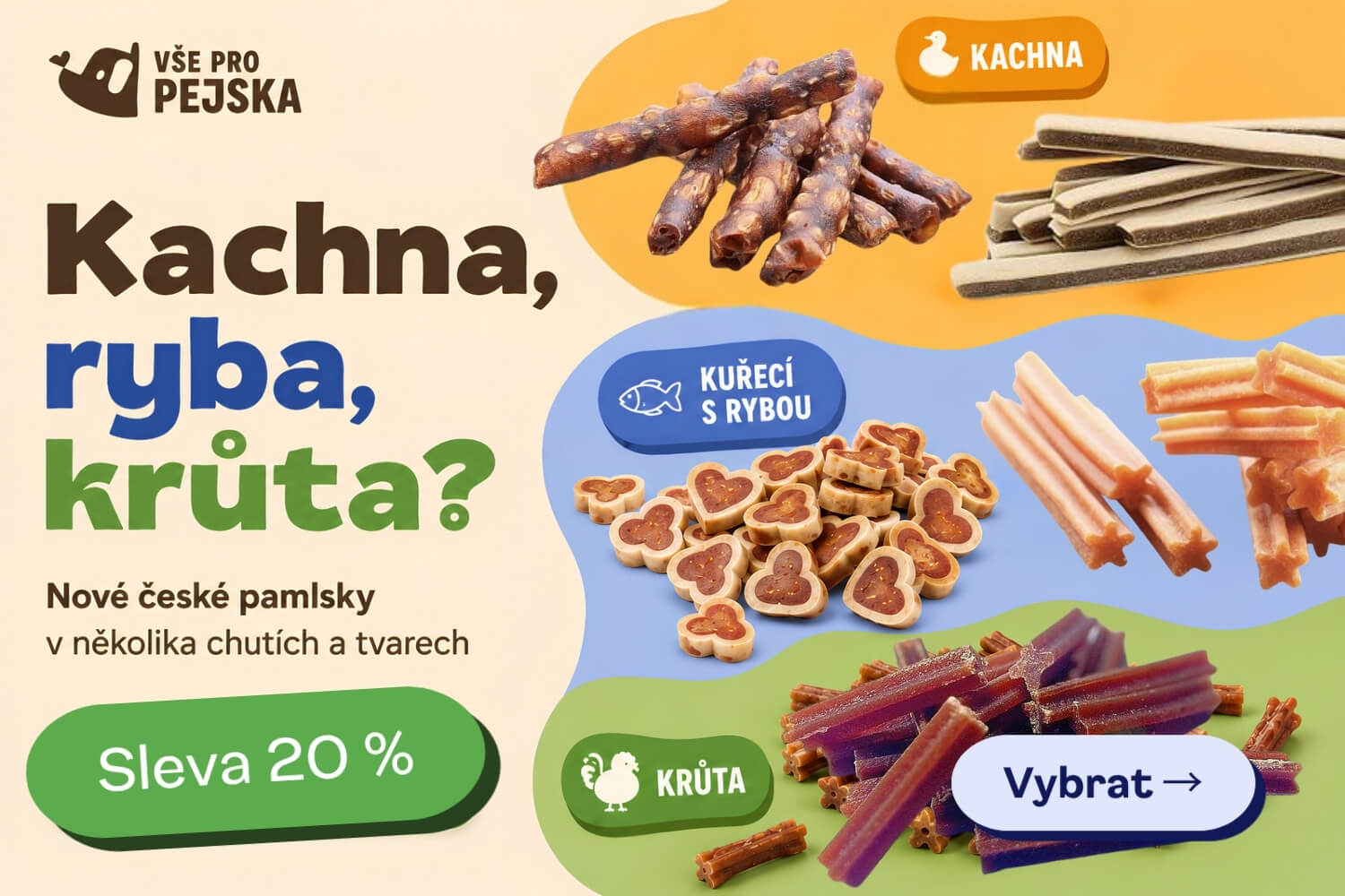 Pamlsky pro psy - vsepropejska.cz