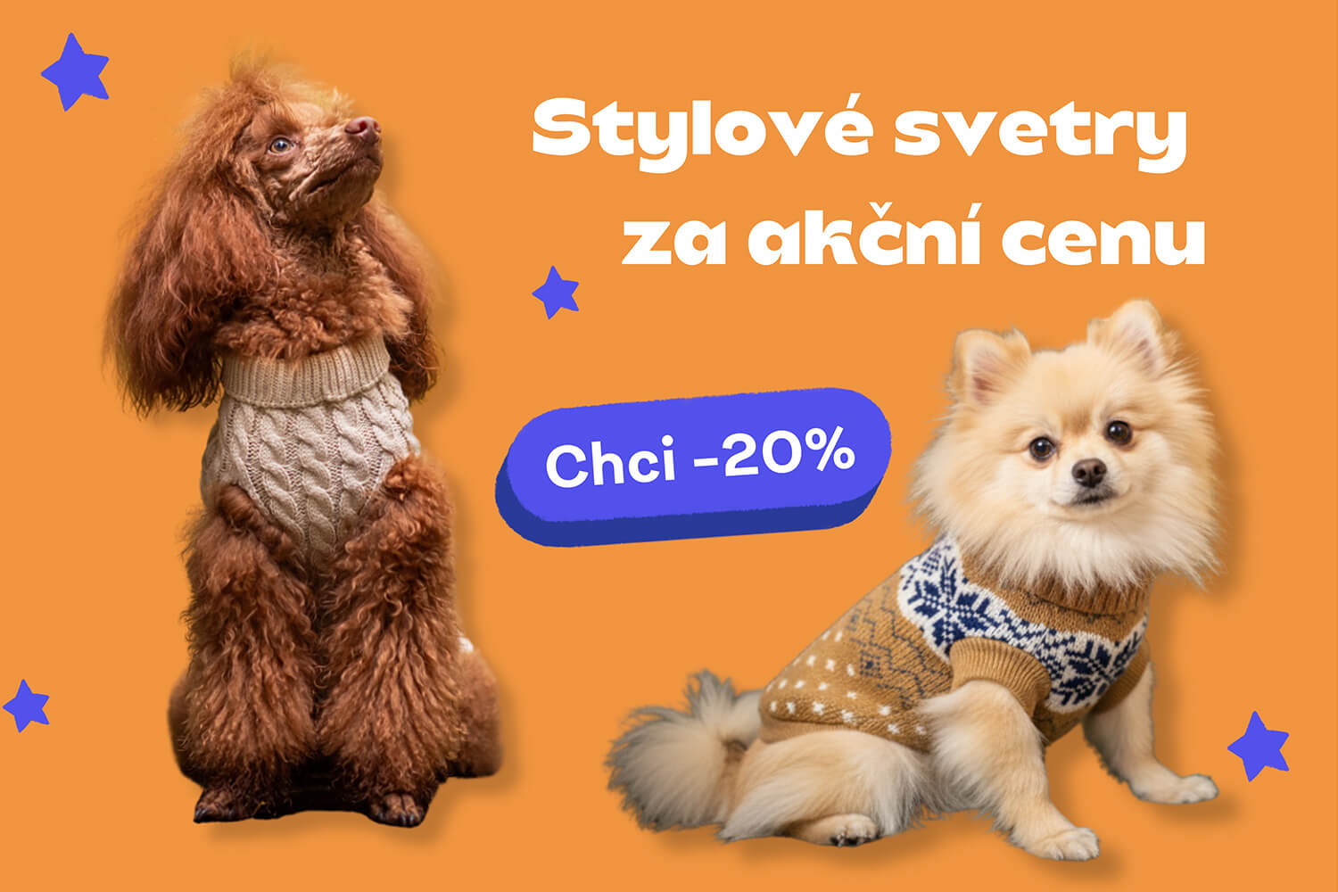 Sleva svetry pro psy - vsepropejska.cz