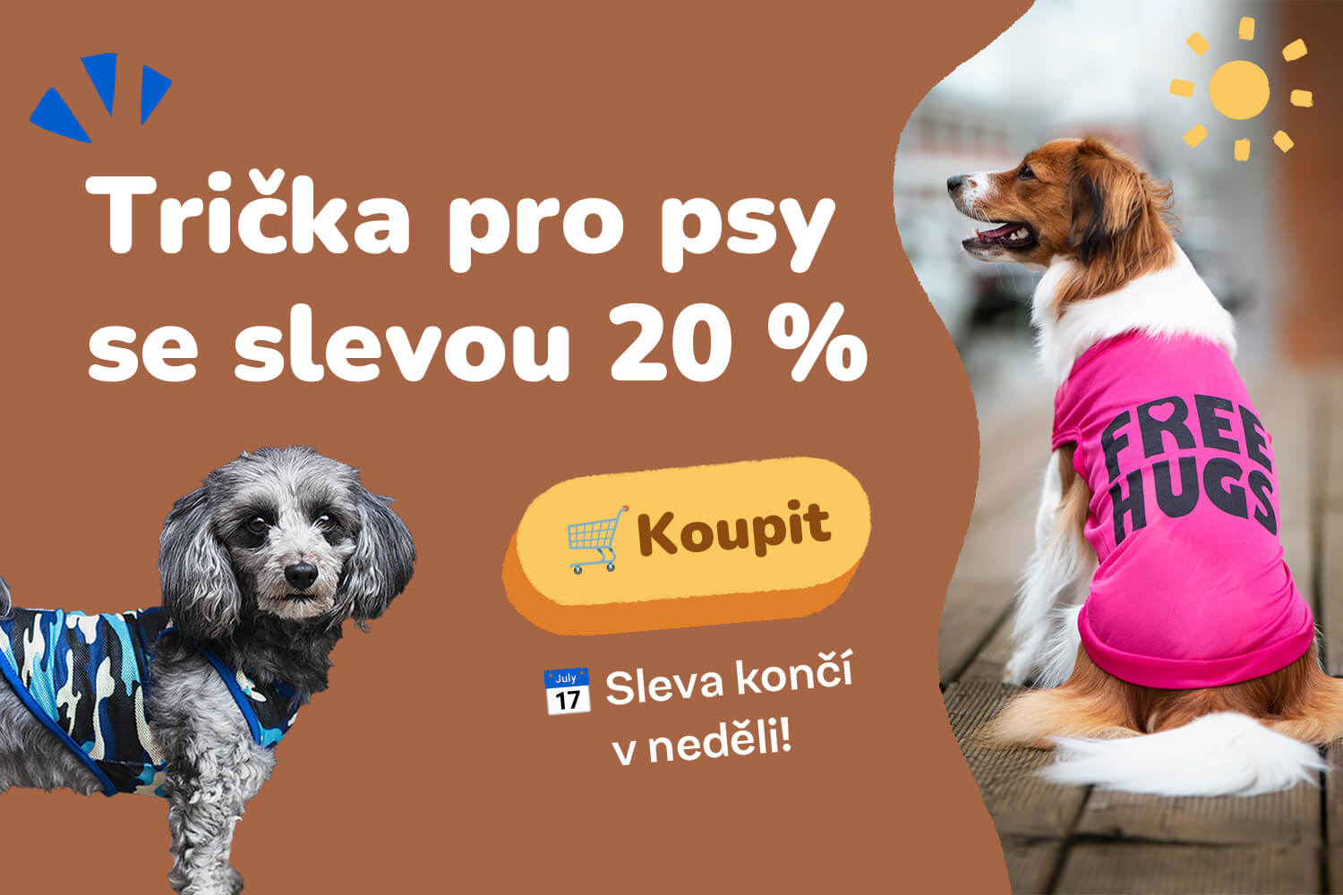 Trička pro psy - vsepropejska.cz