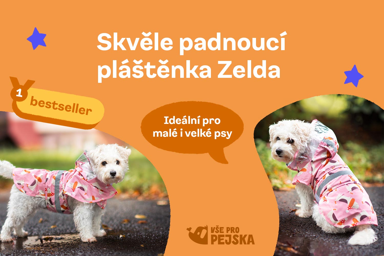 Šátky pro psy - vsepropejska.cz