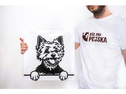 Jorkšírský teriér 13 dřevěná dekorace na zeď