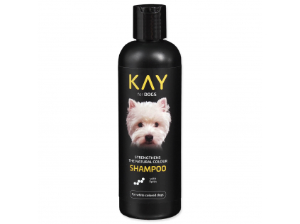 KAY šampon pro bílou srst 250 ml - vsepropejska.cz