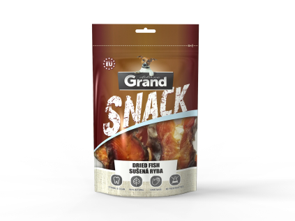 Grand deluxe snack sušené rybí maso pro psa | 100g - vsepropejska.cz