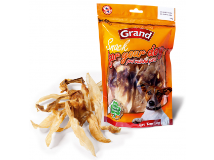 Grand sušené králičí ouško pro psa | 100g - vsepropejska.cz