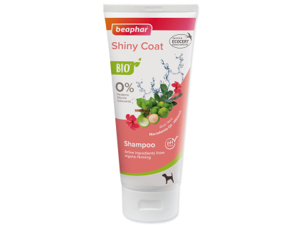 Beaphar šampon BIO pro lesklou srst 200 ml - vsepropejska.cz