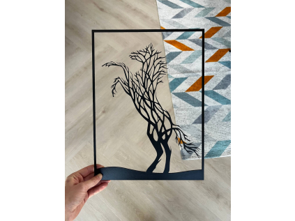 Strom života kůň dekorace na zeď - vsepropejska.cz