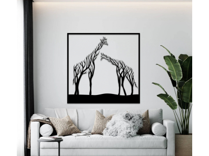 Strom života žirafa dekorace na zeď - vsepropejska.cz