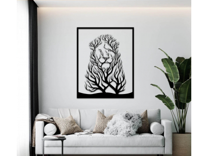 Strom života lev dekorace na zeď - vsepropejska.cz