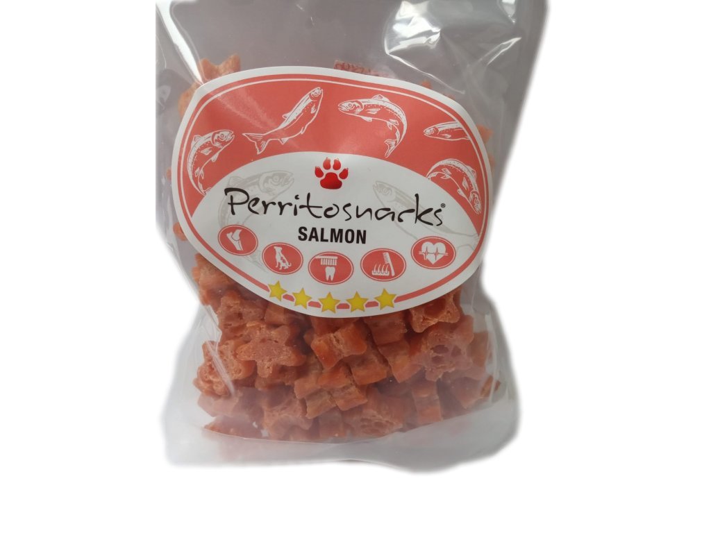Perrito kousky Bubble z lososa 200g