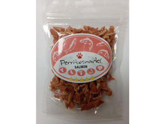 Perrito lososové kousky pro psy | 100g