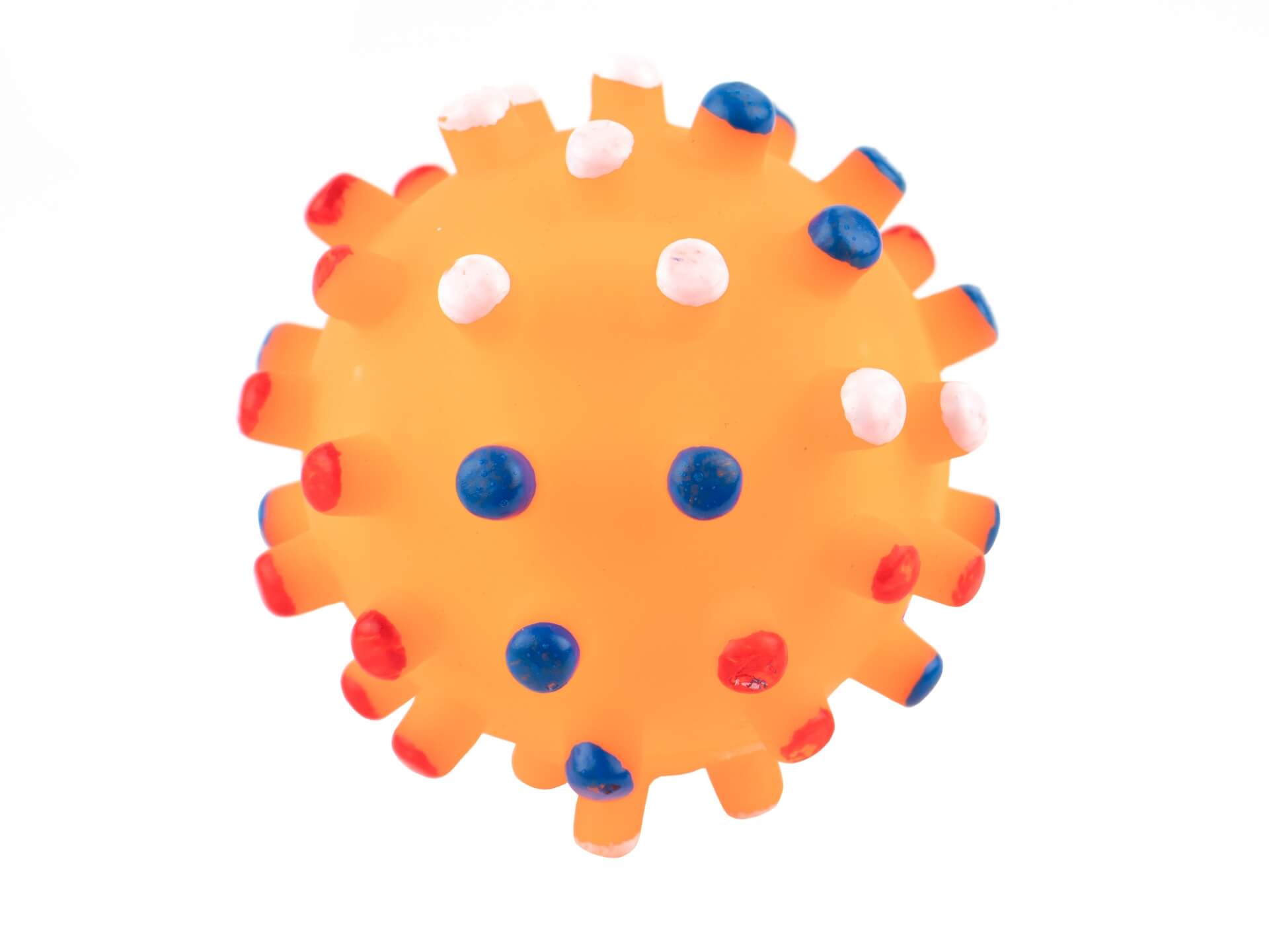 Vsepropejska Ball gumový míček pro psa Barva: Oranžová, Průměr: 6 cm