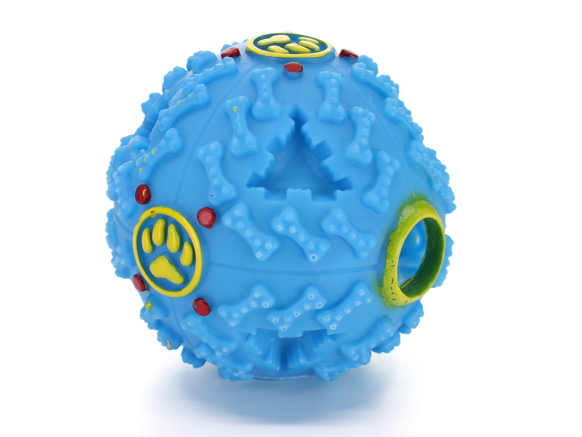 Vsepropejska Treat míček na pamlsky pro psa Barva: Světle modrá, Rozměr: 10 cm