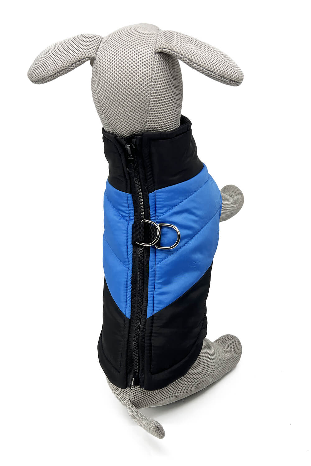 Vsepropejska Turbo obleček pro psa na zip Barva: Modrá, Délka zad (cm): 21, Obvod hrudníku: 32 - 36 cm