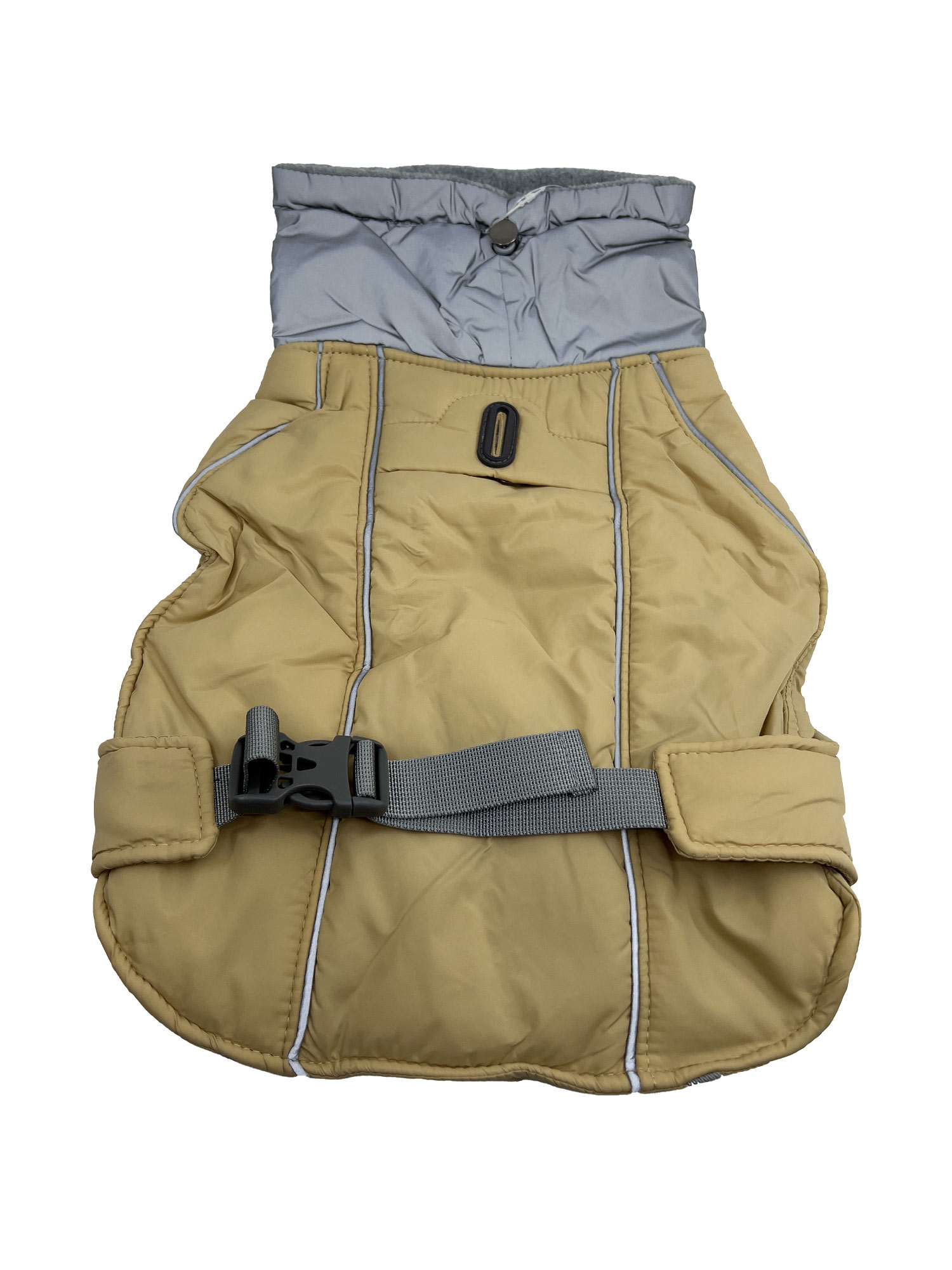 Vsepropejska Rosa zimní bunda pro psa Barva: Žlutá, Délka zad (cm): 25, Obvod hrudníku: 43 - 58 cm