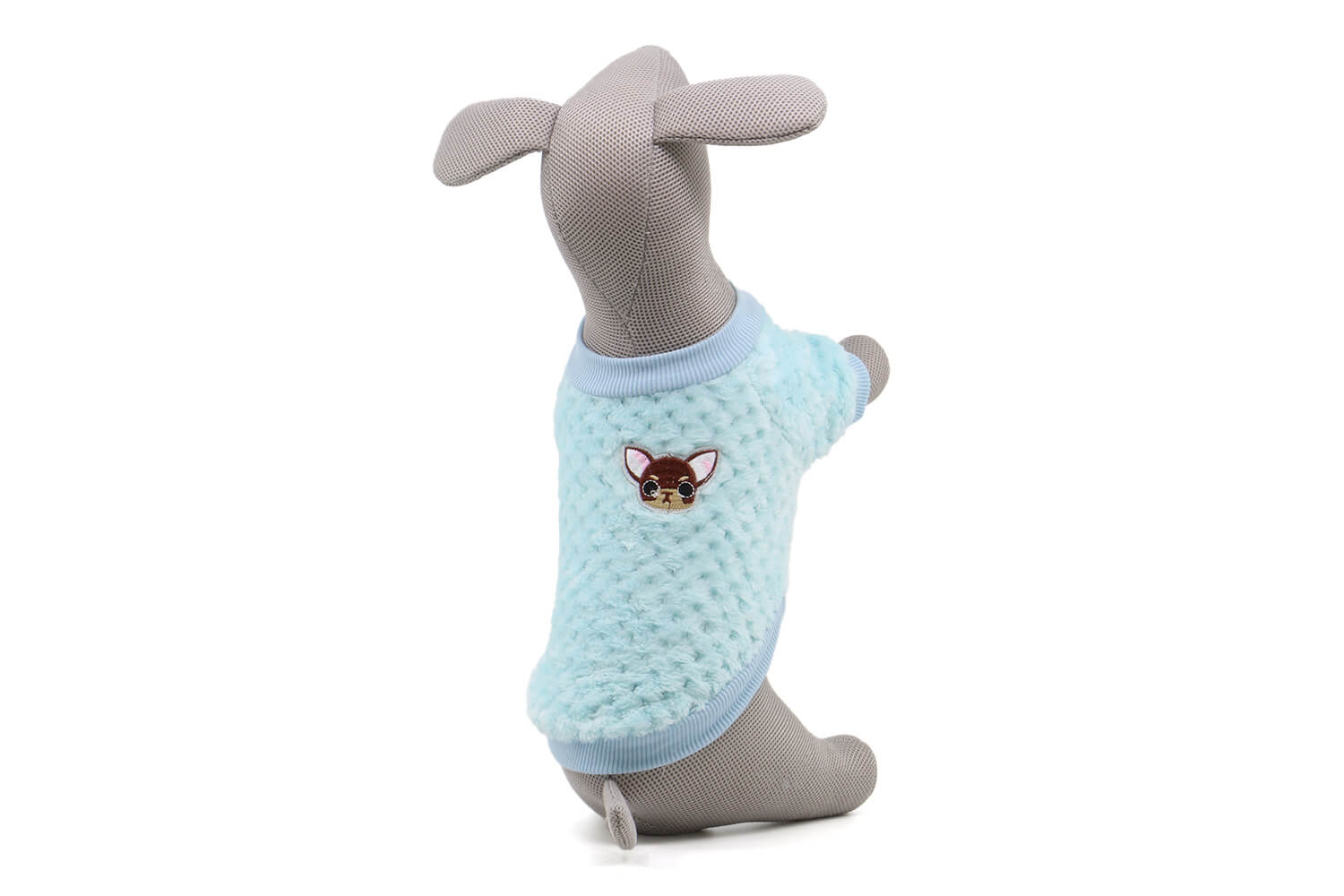 Vsepropejska Kora fleecová mikina pro psa Barva: Modrá, Délka zad (cm): 23, Obvod hrudníku: 28 - 32 cm