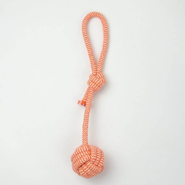 Vsepropejska Loop smyčka s uzlem | 33 cm Barva: Oranžová