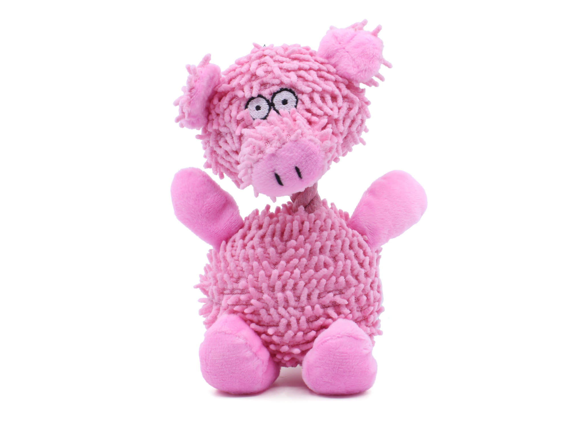 Vsepropejska Silky růžové plyšové prasátko pro psa | 20 cm