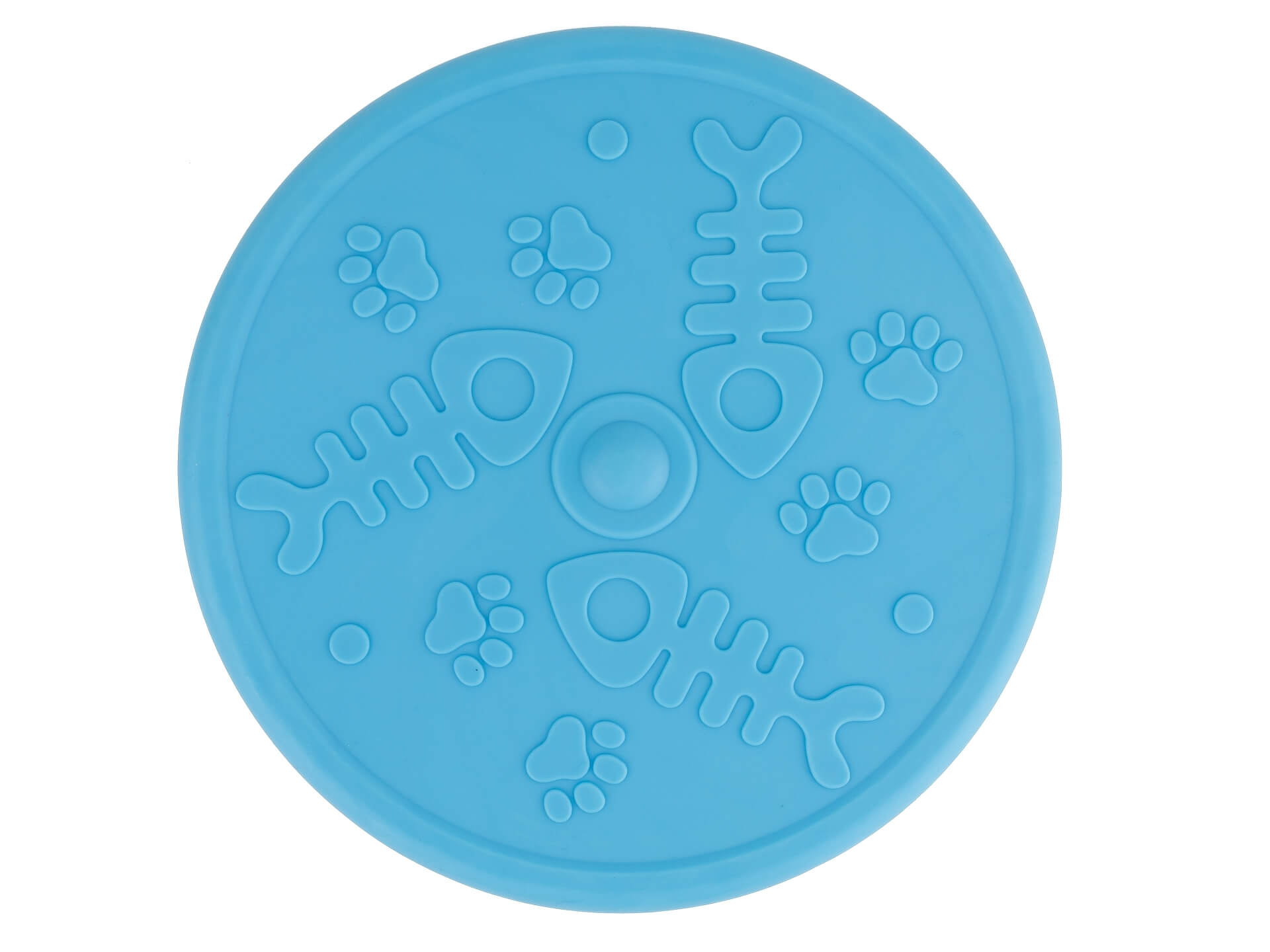 Vsepropejska Fish plastové frisbee pro psa | 20 cm Barva: Modrá