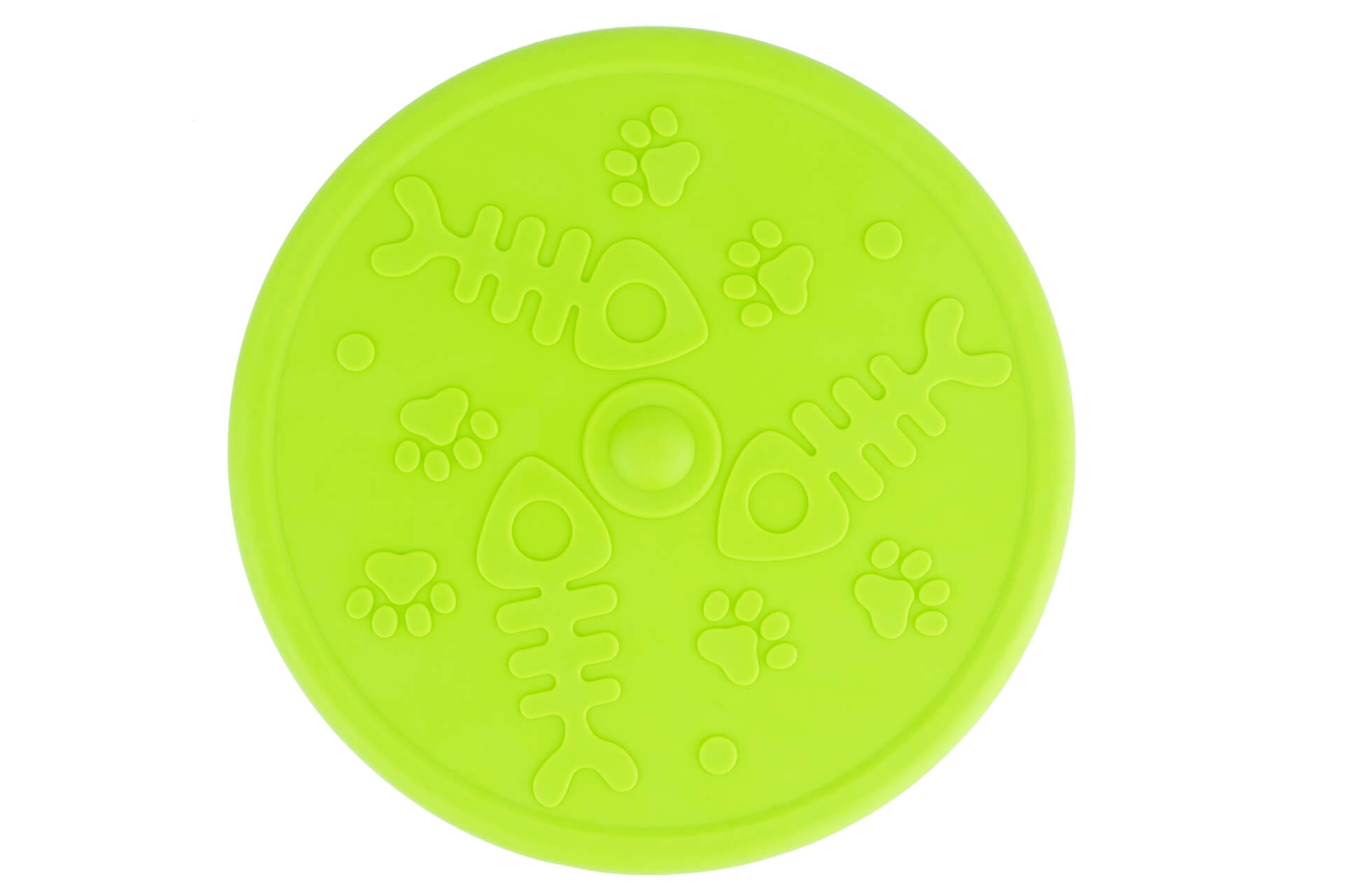 Vsepropejska Fish plastové frisbee pro psa | 20 cm Barva: Zelená