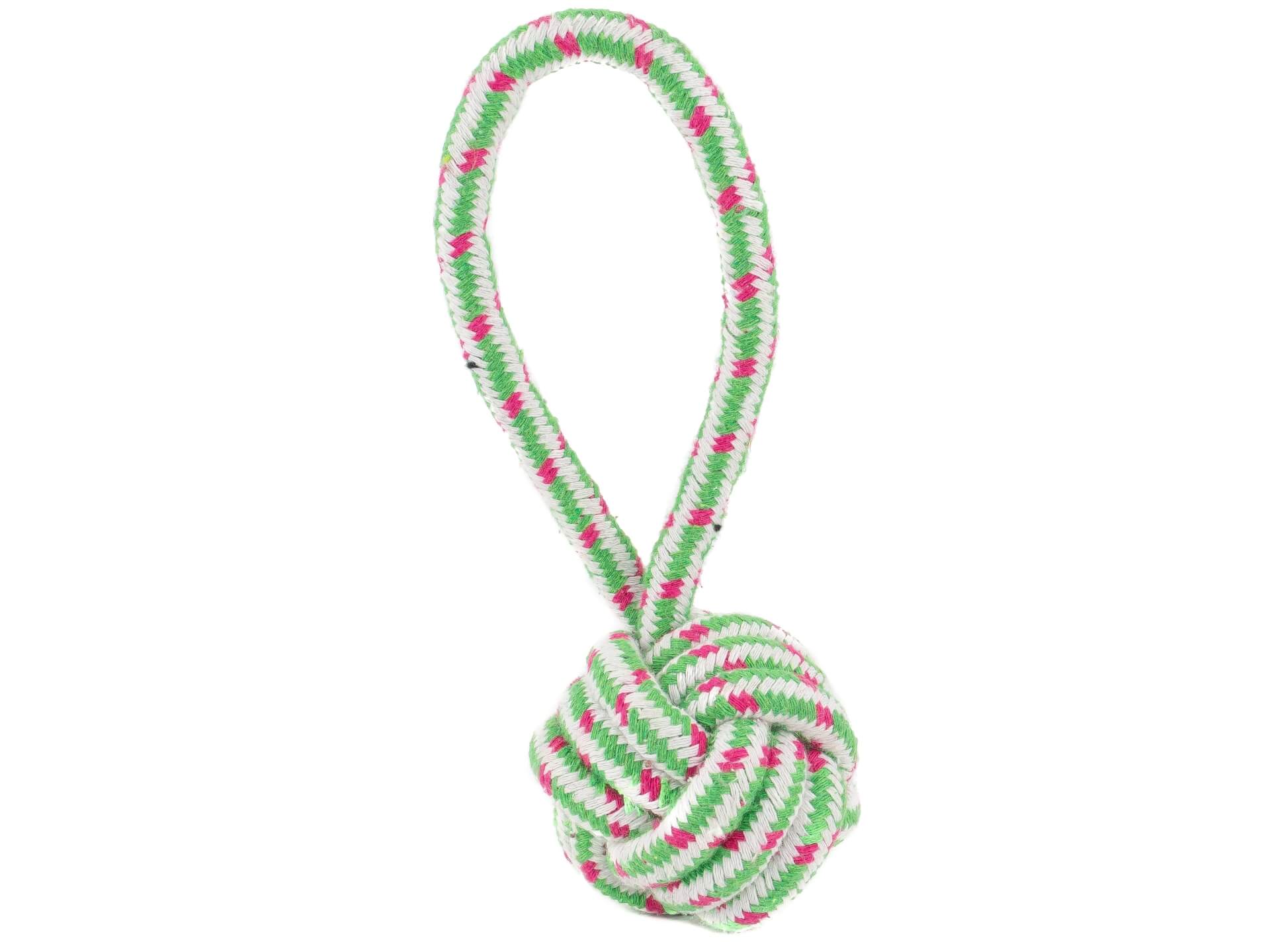 Vsepropejska Orb smyčka se zapletenou koulí | 20 cm Barva: Zelená