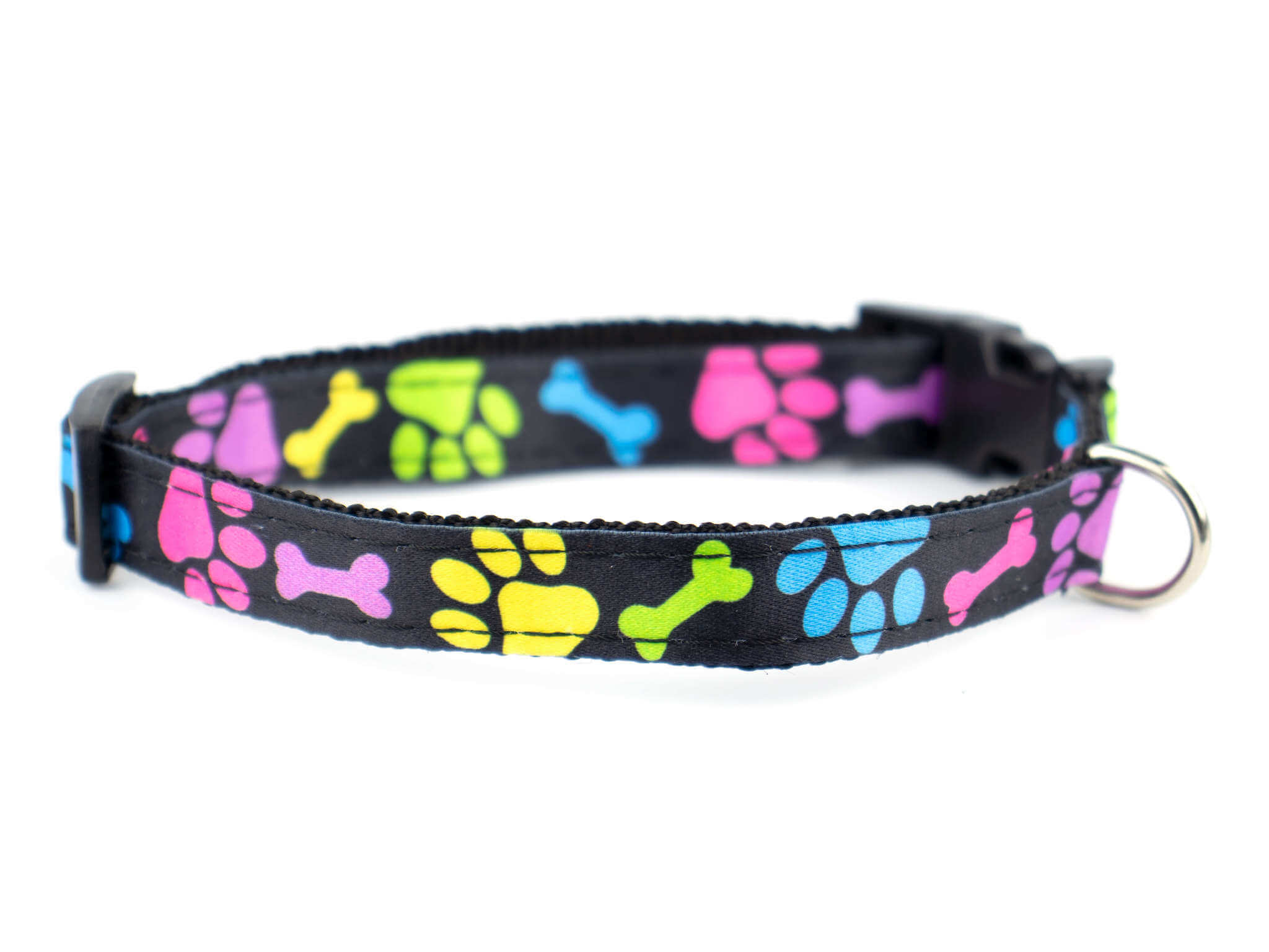 Vsepropejska Paw obojek pro psa | 29 - 47 cm Barva: Černá