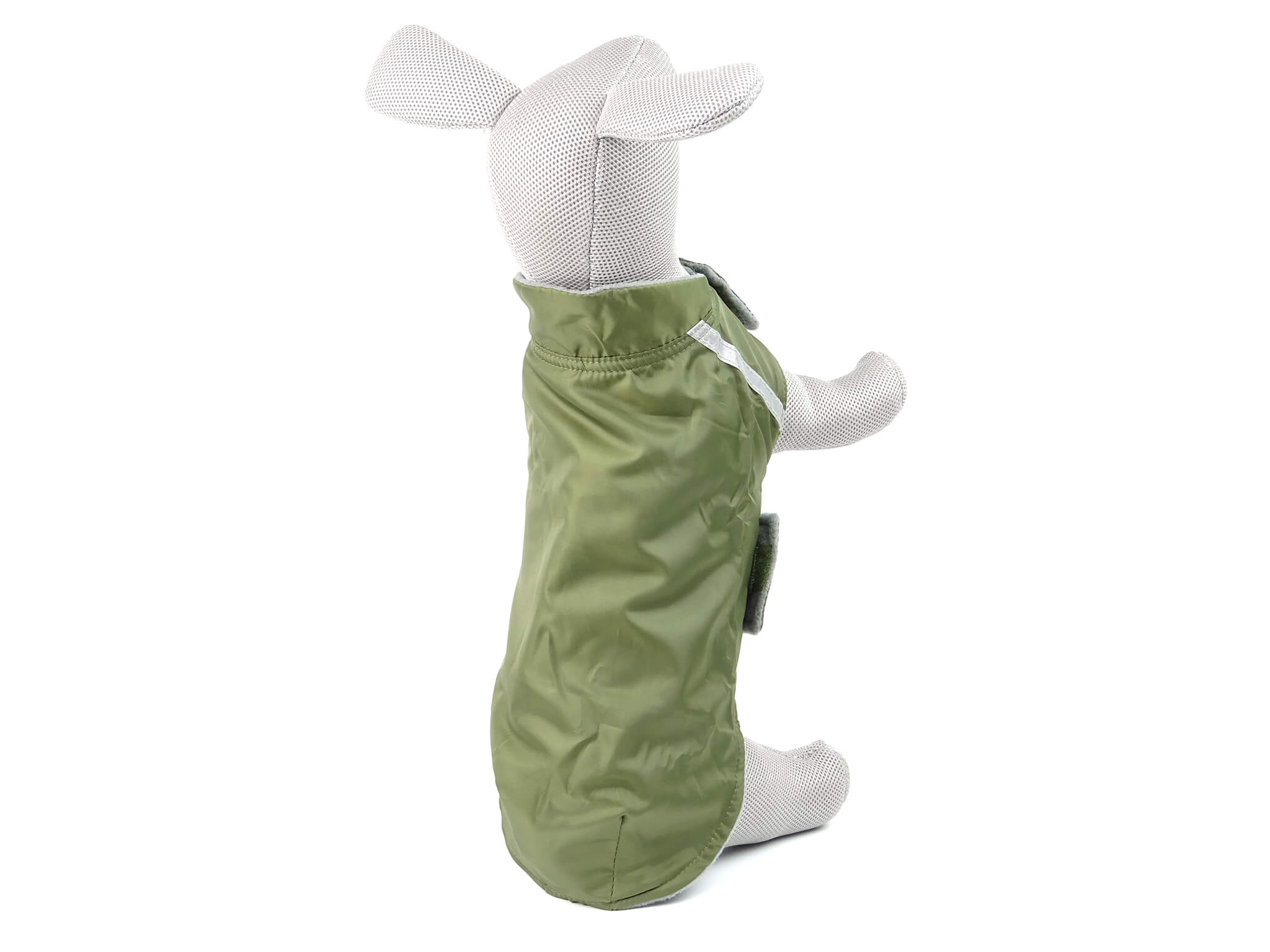 Vsepropejska Icy zimní bunda pro psa s reflexními prvky Barva: Zelená, Délka zad (cm): 28, Obvod hrudníku: 30 - 52 cm