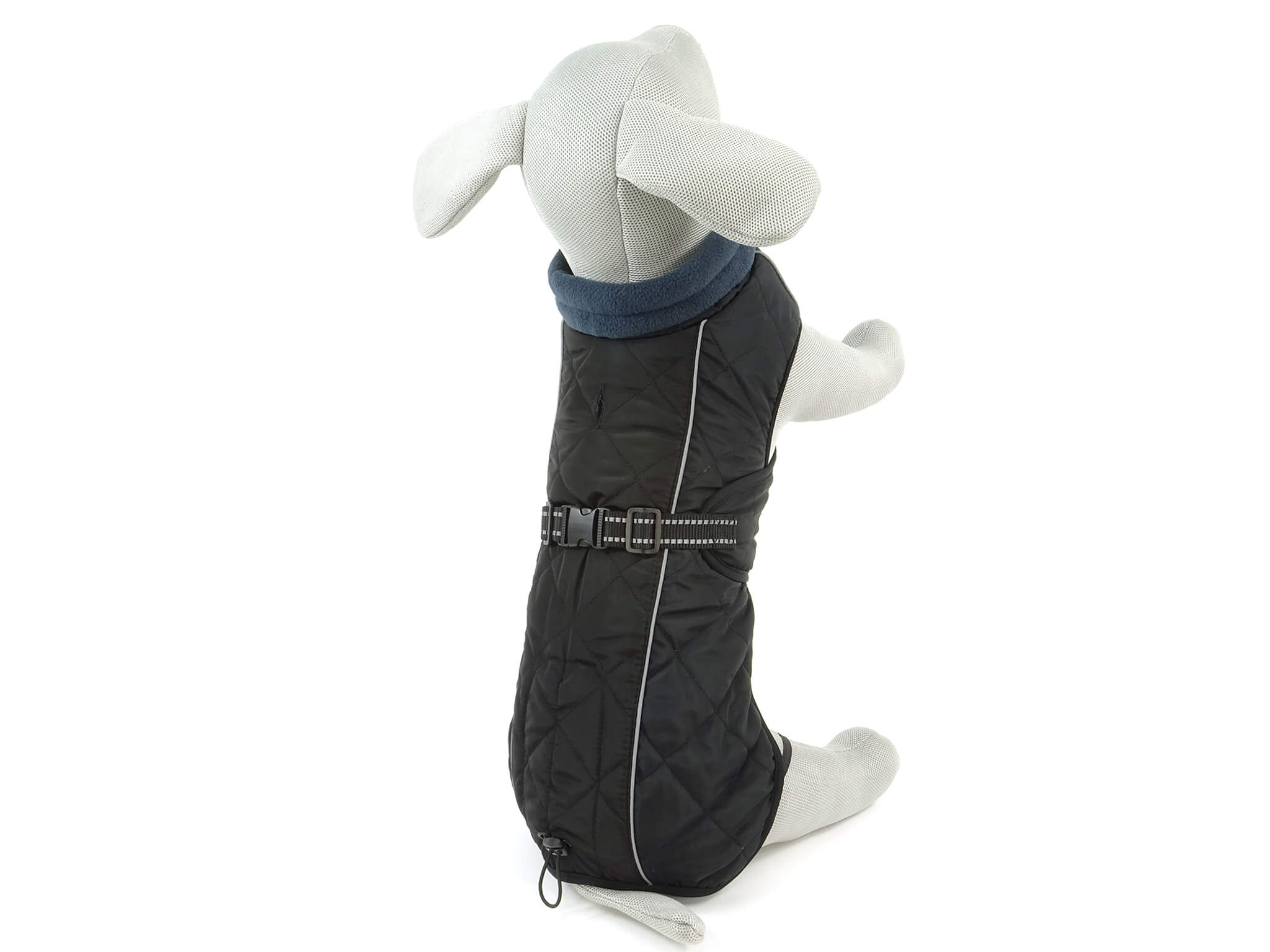Vsepropejska Pet&Posh outdoorová bunda pro psa Barva: Černá, Délka zad (cm): 64, Obvod hrudníku: 54 - 68 cm